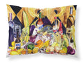 Crystal Hot Sauce with Fleur De lis and Wine Standard Pillowcase Lightweight Super Soft Easy Care Decorative Artwork Pillowcase, Standard