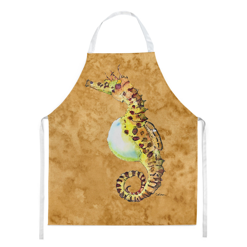 Seahorse Apron Cooking Kitchen Server Baking Crafts Gardening for Adult Women Men, Unisex, Large, Multicolor