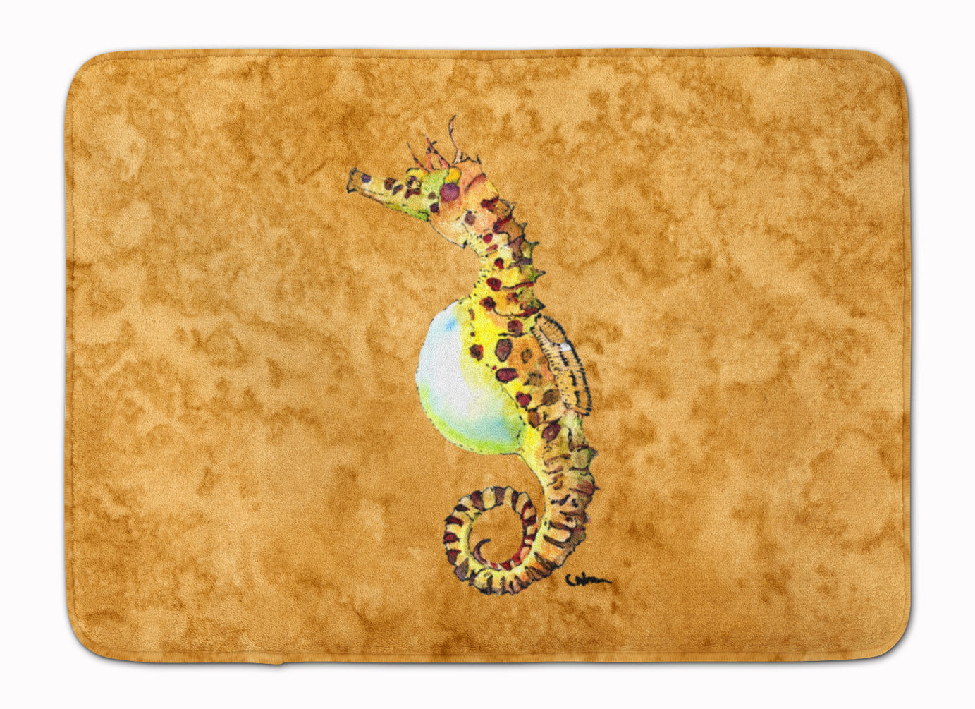Seahorse Memory Foam Kitchen Mat Machine Washable Anti-Fatigue Cushion Comfort Bath or Kitchen Rug
