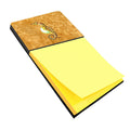 Seahorse Watercolor Sticky Note Holder Refillable Dispenser Desk Accessory 3x3 Pad Gift