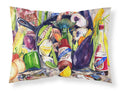 Crystal Hot Sauce with Camellia Beans and Black Skillet Standard Pillowcase Lightweight Super Soft Easy Care Decorative Artwork Pillowcase, Standard