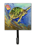 Loggerhead Sea Turtle Leash or Key Holder Wall Hooks, Key Hooks Holder, Coat Rack Wall Mount, Coat Hooks, Hooks for Hanging Keys, Towels, Aprons, Leashes