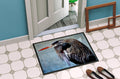 Blue Heron Doormat Indoor Outdoor 24H X 36W Front Door Mat Rugs for Entryway, Non Slip Washable Low Pile,