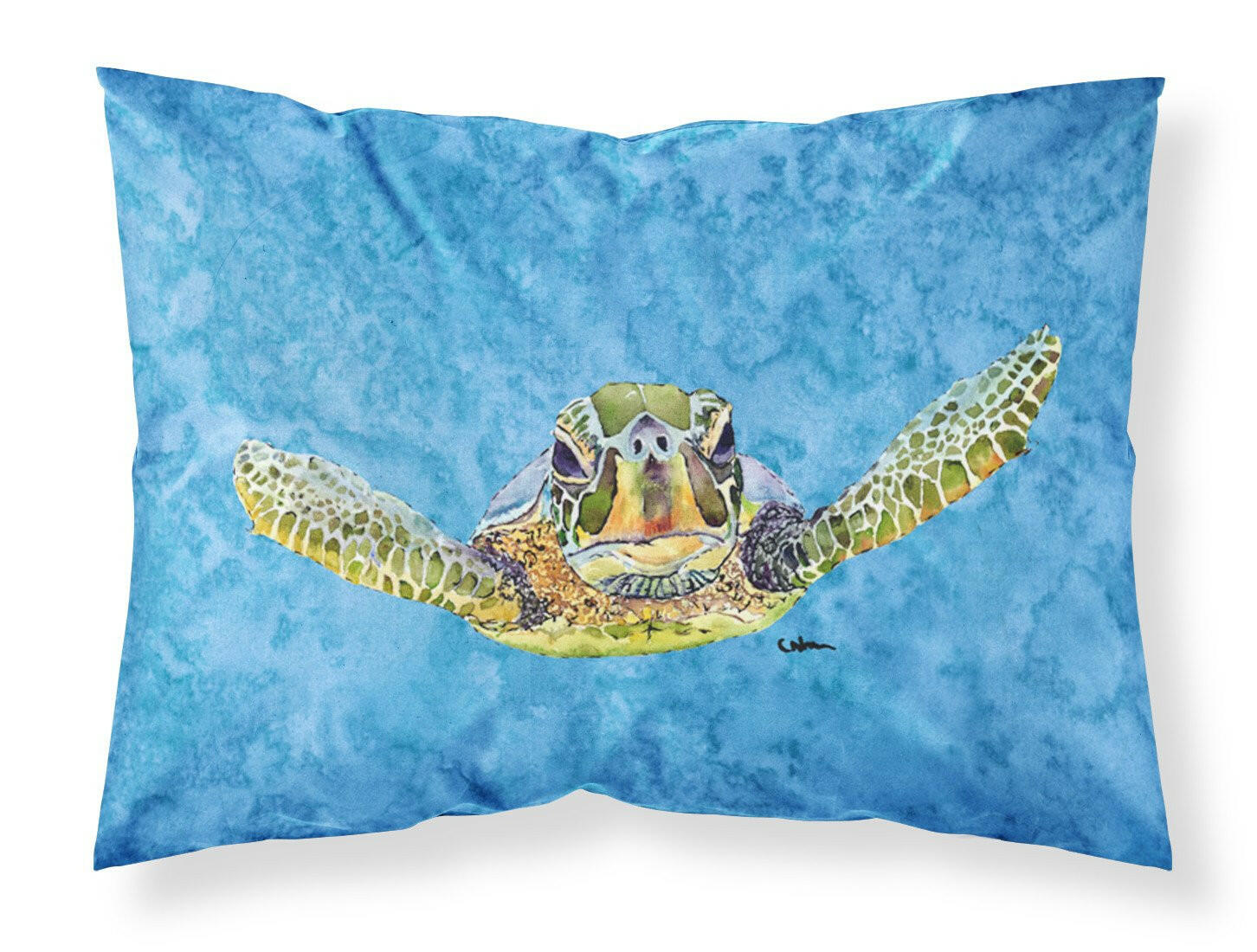 Turtle Standard Pillowcase Lightweight Super Soft Easy Care Decorative Artwork Pillowcase, Standard