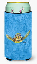 Turtle Tall Boy Hugger Can Cooler Sleeve Machine Washable Drink Collapsible Insulator Beverage Insulated Holder