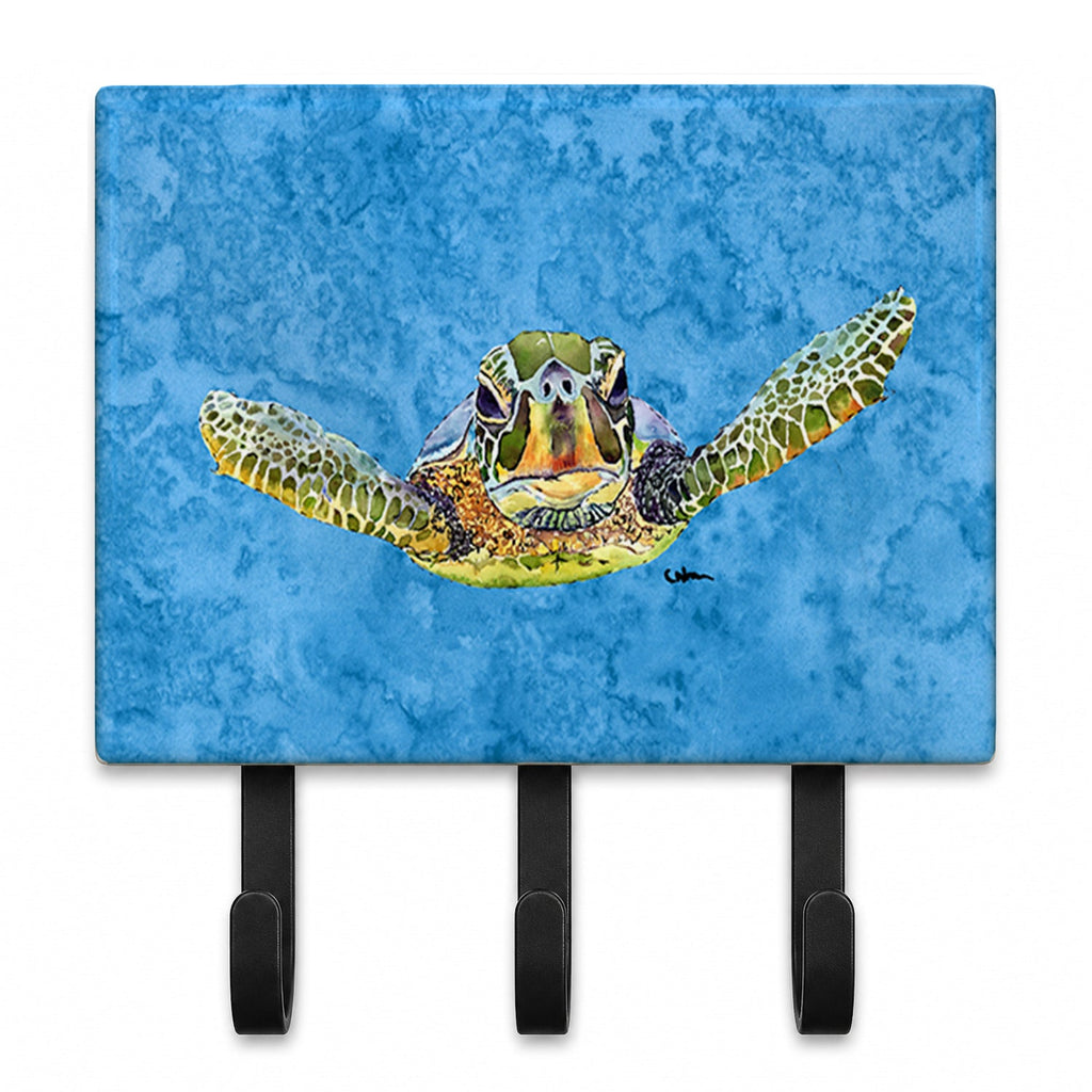 Turtle Leash or Key Holder Wall Hooks, Coat Rack Wall Mount, for Hanging Keys, Towels, Aprons, Leashes