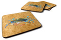Crab Foam Coasters Set of 4 Cup Coasters for Indoor Outdoor, Tabletop Protection, Anti Slip, Mouse pad Material