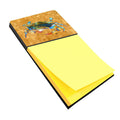 Crab Watercolor Sticky Note Holder Refillable Dispenser Desk Accessory 3x3 Pad Gift
