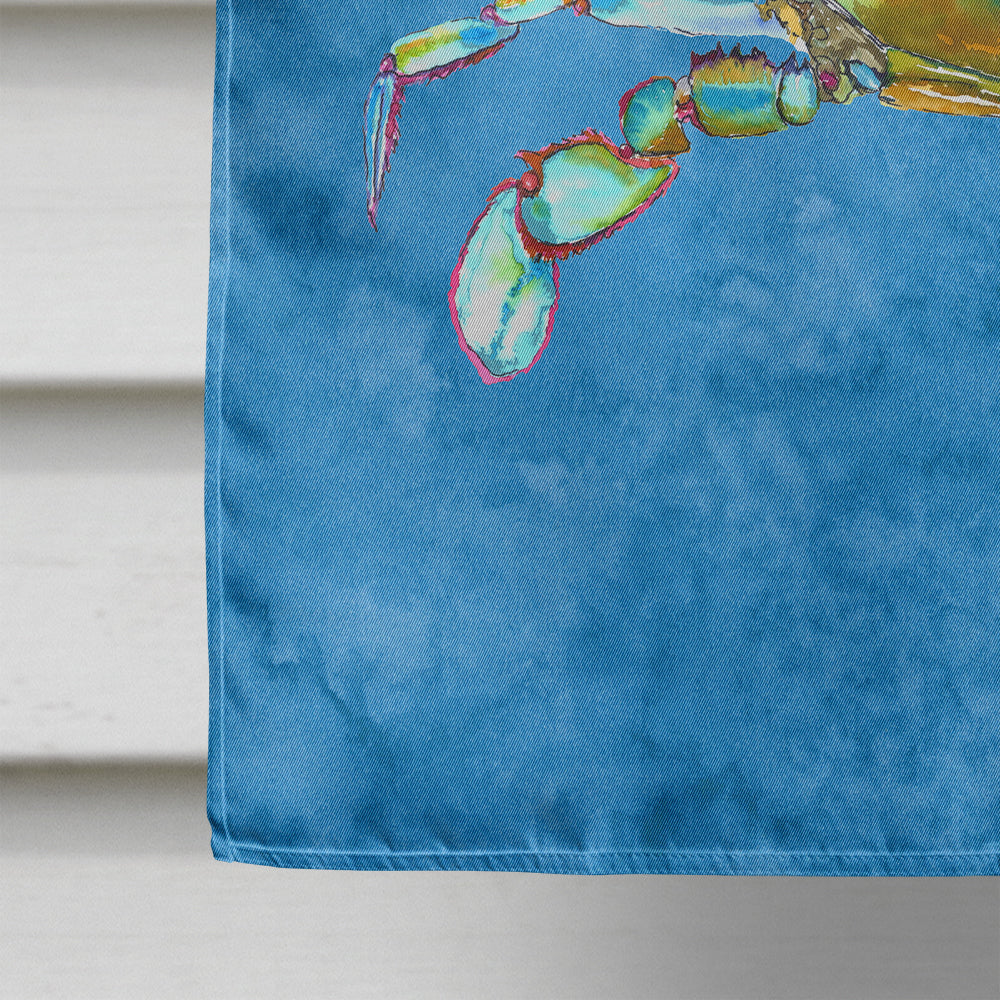Crab House Flag 28x40 Porch Sleeve Pole Decorative Outside Yard Banner Artwork Wall Hanging, Polyester