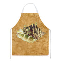 Shell Apron Cooking Kitchen Server Baking Crafts Gardening for Adult Women Men, Unisex, Large, Multicolor