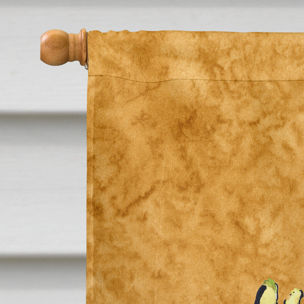 Shell House Flag 28x40 Porch Sleeve Pole Decorative Outside Yard Banner Artwork Wall Hanging, Polyester