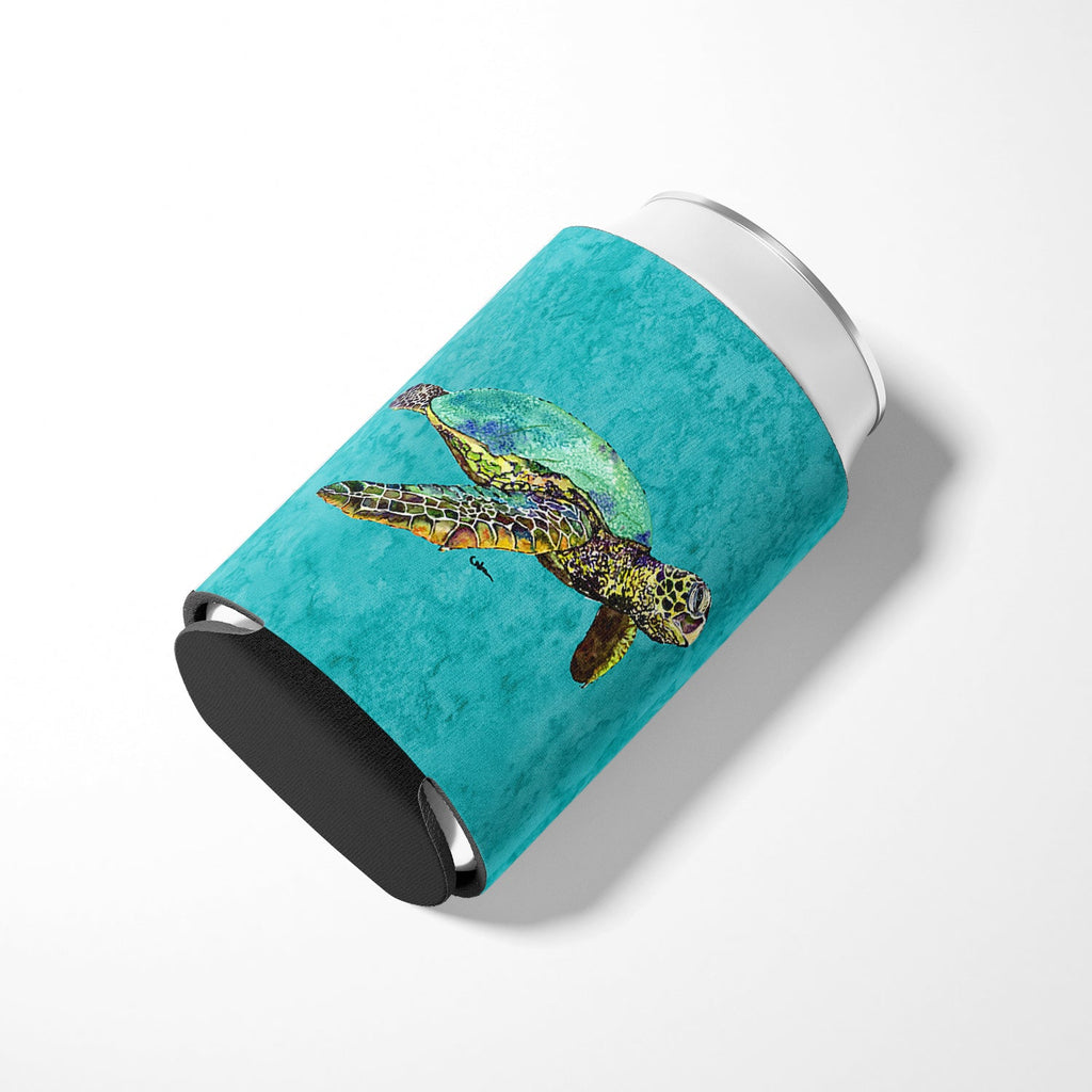 Turtle Can or Bottle Hugger Cooler Sleeve for Standard 12 oz Cans, Insulated Foam Beer & Soda Can Hugger Reusable