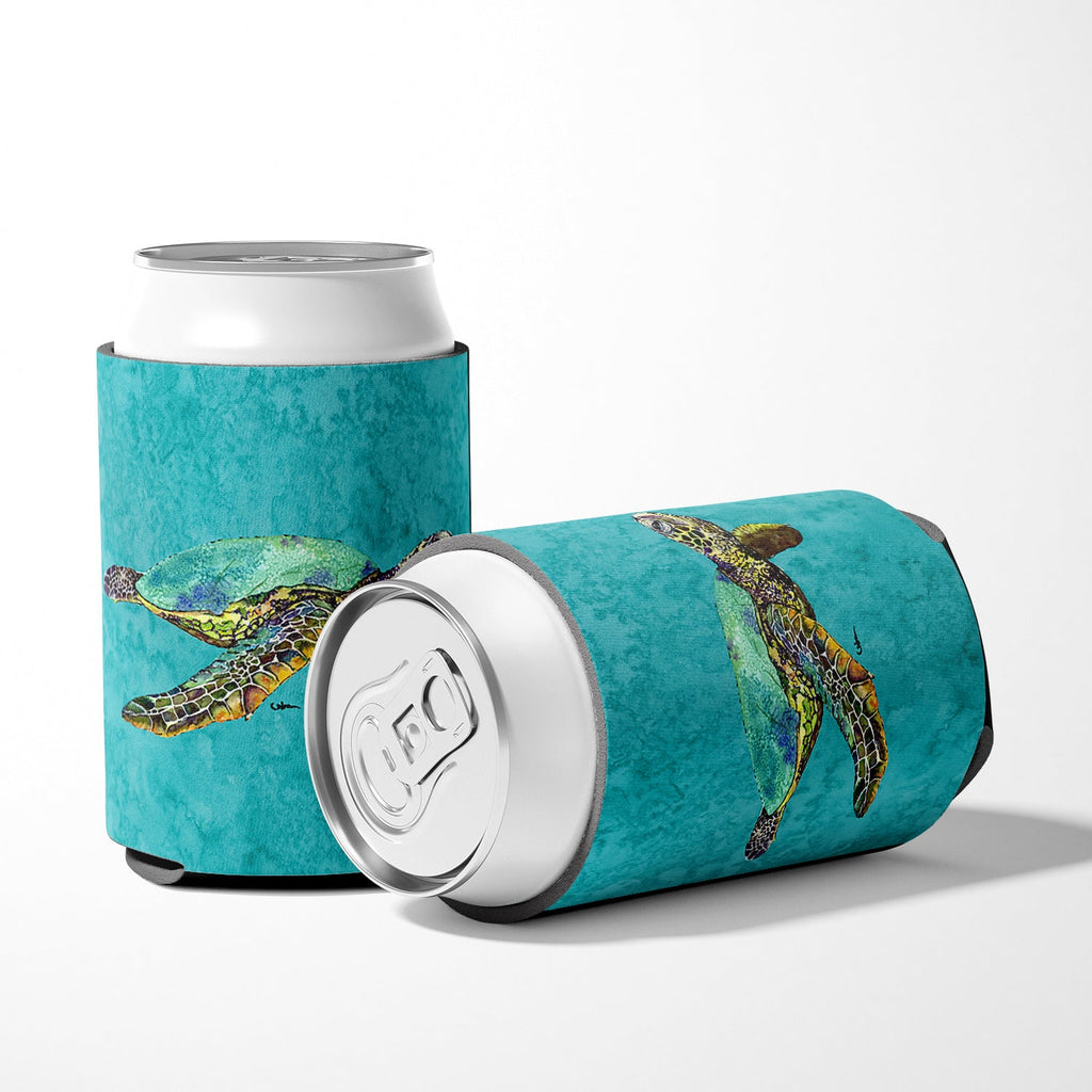 Turtle Can or Bottle Hugger Cooler Sleeve for Standard 12 oz Cans, Insulated Foam Beer & Soda Can Hugger Reusable