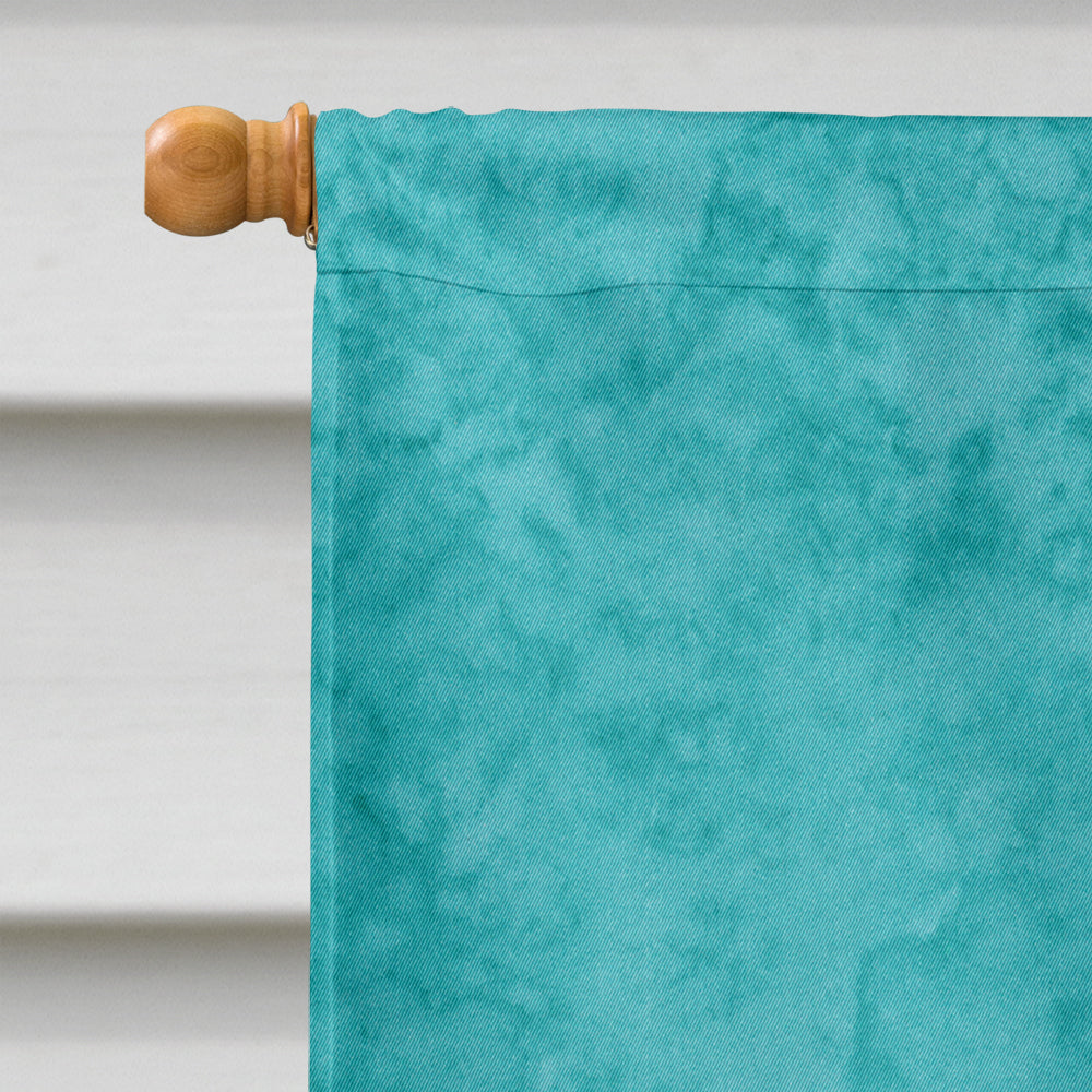Turtle House Flag 28x40 Porch Sleeve Pole Decorative Outside Yard Banner Artwork Wall Hanging, Polyester