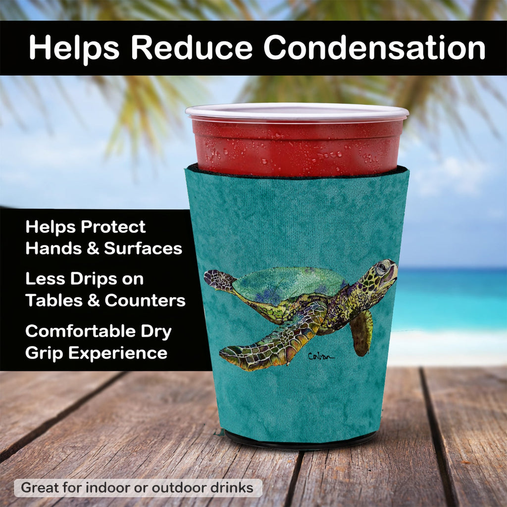 Turtle Red Cup Hugger Sleeve for 16–22 oz Party Cups, Insulated Foam Drink Holder for Iced Coffee, Tailgate & BBQ Reusable
