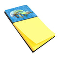 Manatee Watercolor Sticky Note Holder Refillable Dispenser Desk Accessory 3x3 Pad Gift