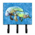 Manatee Leash or Key Holder Wall Hooks, Coat Rack Wall Mount, for Hanging Keys, Towels, Aprons, Leashes