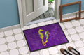 Seahorse Doormat Indoor Outdoor 24H X 36W Front Door Mat Rugs for Entryway, Non Slip Washable Low Pile,