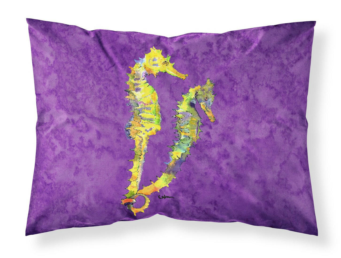 Seahorse Standard Pillowcase Lightweight Super Soft Easy Care Decorative Artwork Pillowcase, Standard