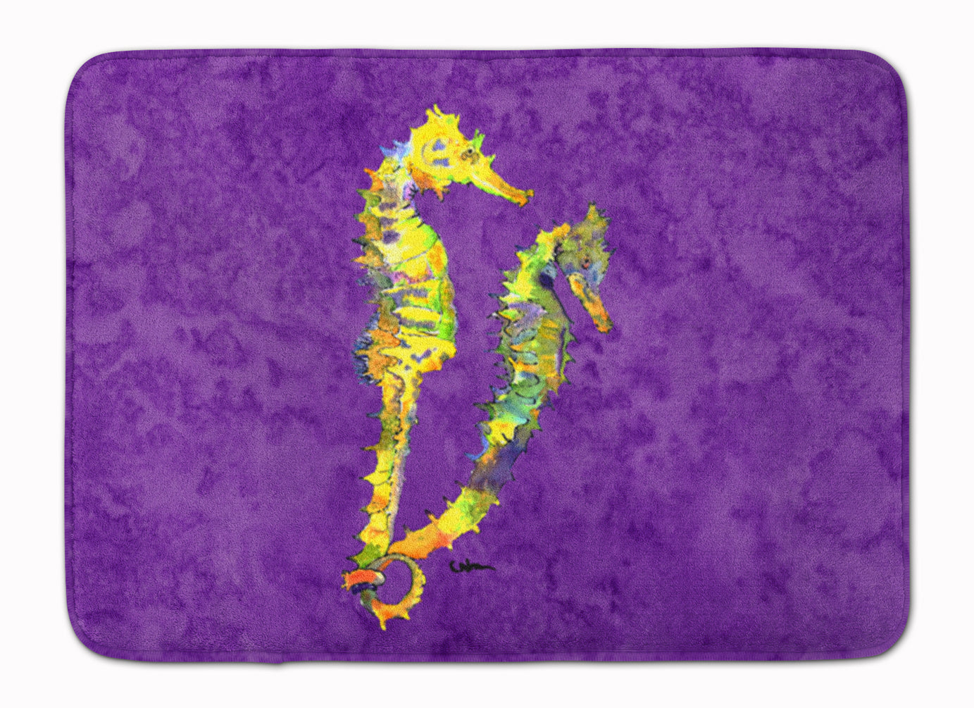 Seahorse Memory Foam Kitchen Mat Machine Washable Anti-Fatigue Cushion Comfort Bath or Kitchen Rug