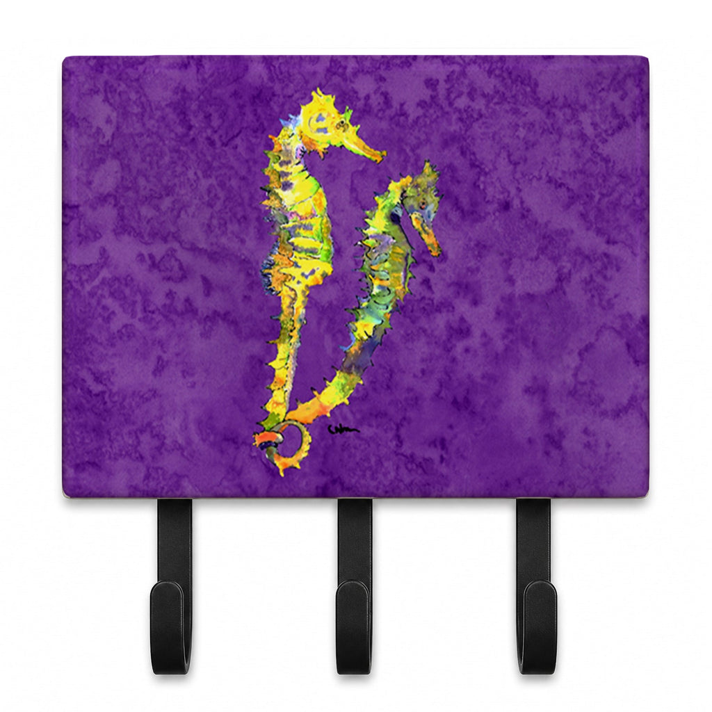 Seahorse Leash or Key Holder Wall Hooks, Coat Rack Wall Mount, for Hanging Keys, Towels, Aprons, Leashes