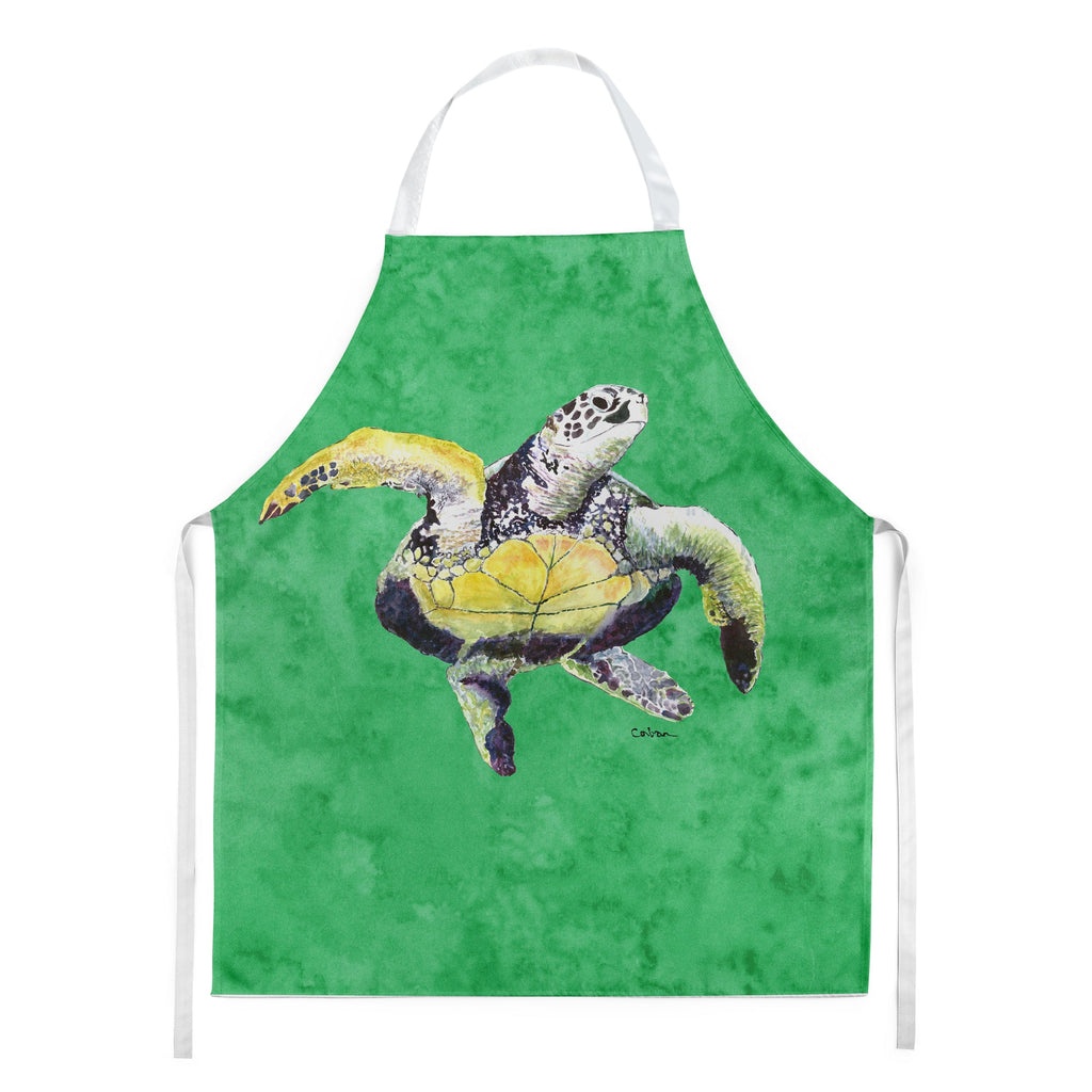 Turtle Apron Cooking Kitchen Server Baking Crafts Gardening for Adult Women Men, Unisex, Large, Multicolor