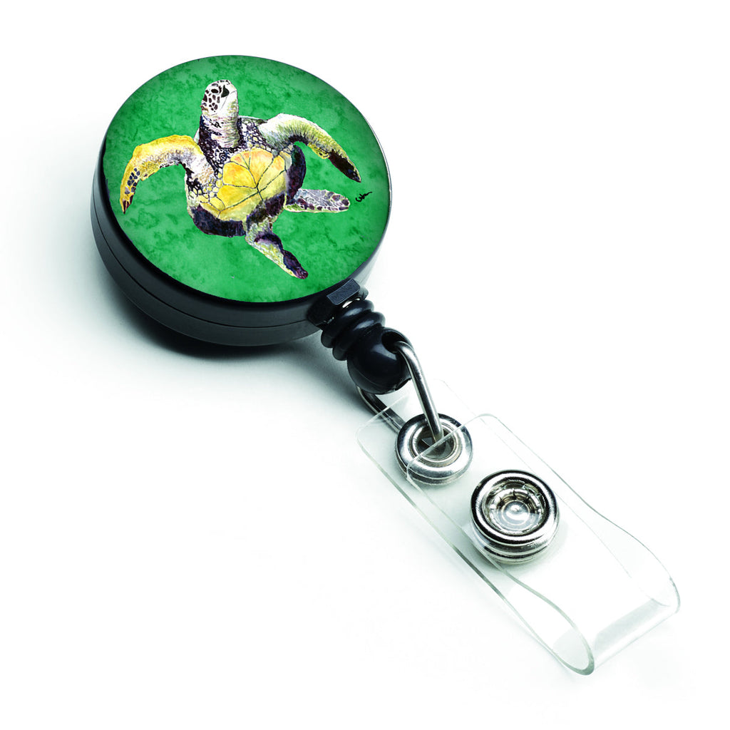 Turtle Retractable Badge Reel for Nurses ID Badge Holder with Clip Retractable Employee Badge Holder, Belt Clip
