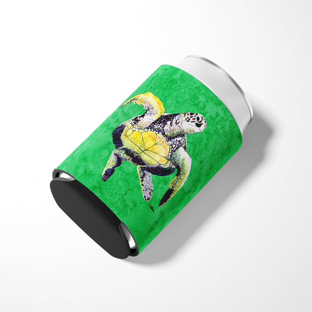 Turtle Can or Bottle Hugger Cooler Sleeve for Standard 12 oz Cans, Insulated Foam Beer & Soda Can Hugger Reusable