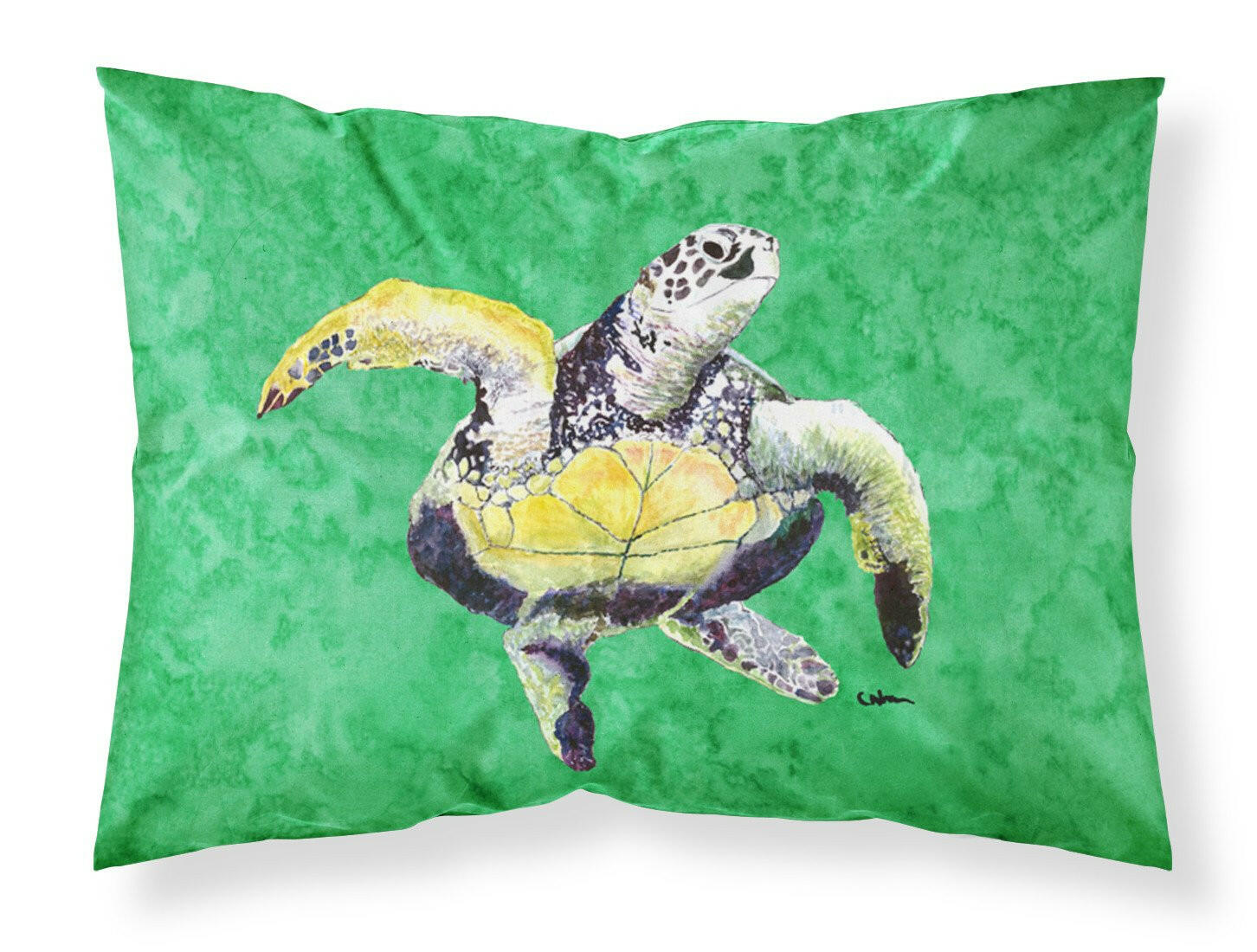 Turtle Standard Pillowcase Lightweight Super Soft Easy Care Decorative Artwork Pillowcase, Standard