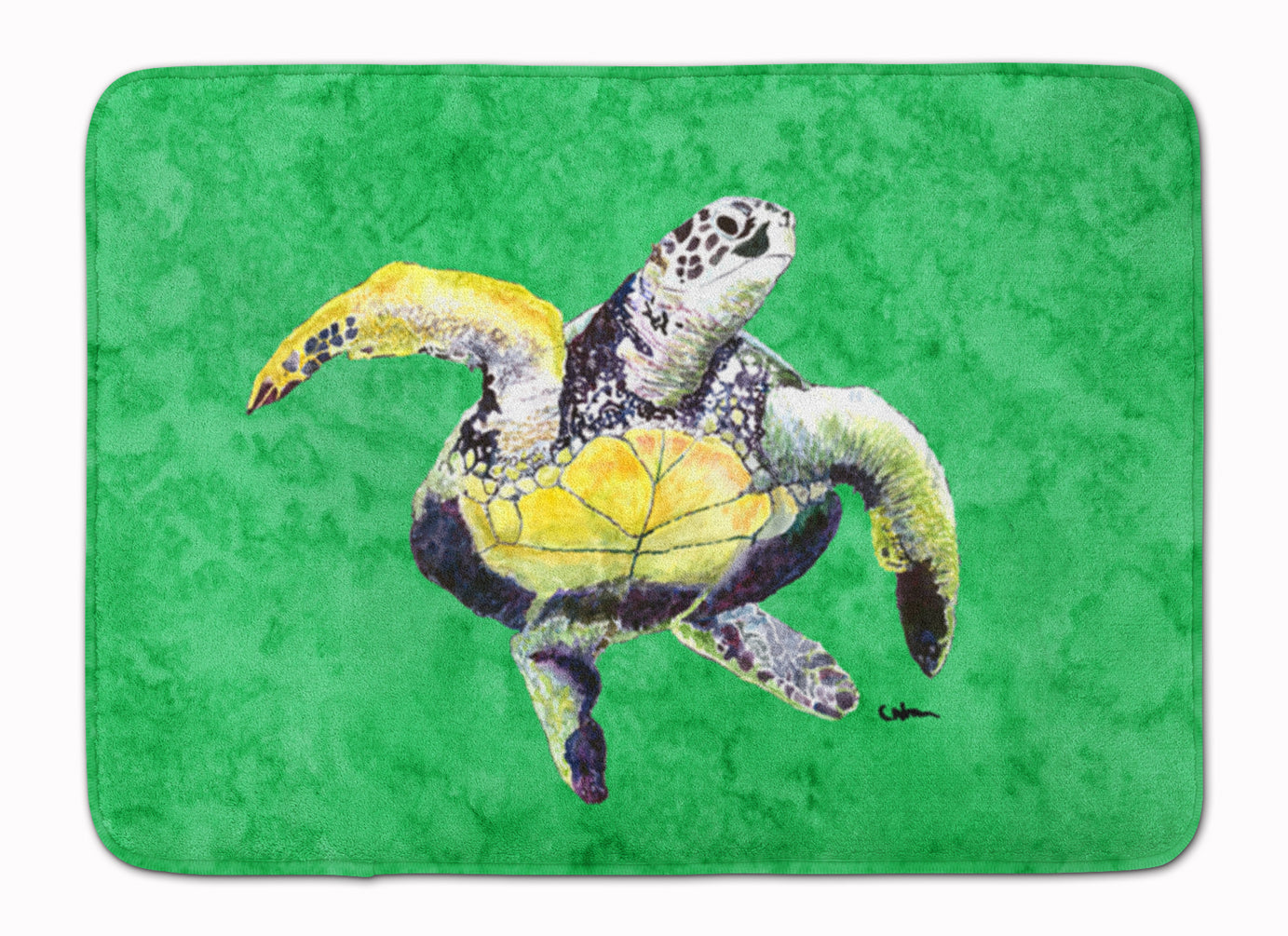 Turtle Memory Foam Kitchen Mat Machine Washable Anti-Fatigue Cushion Comfort Bath or Kitchen Rug
