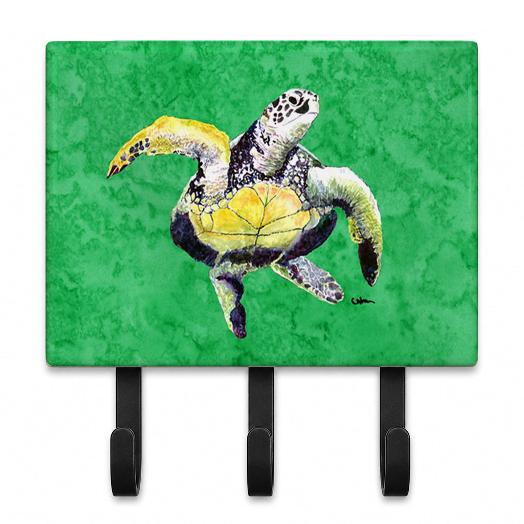 Turtle Leash or Key Holder Wall Hooks, Coat Rack Wall Mount, for Hanging Keys, Towels, Aprons, Leashes