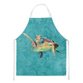 Turtle Apron Cooking Kitchen Server Baking Crafts Gardening for Adult Women Men, Unisex, Large, Multicolor