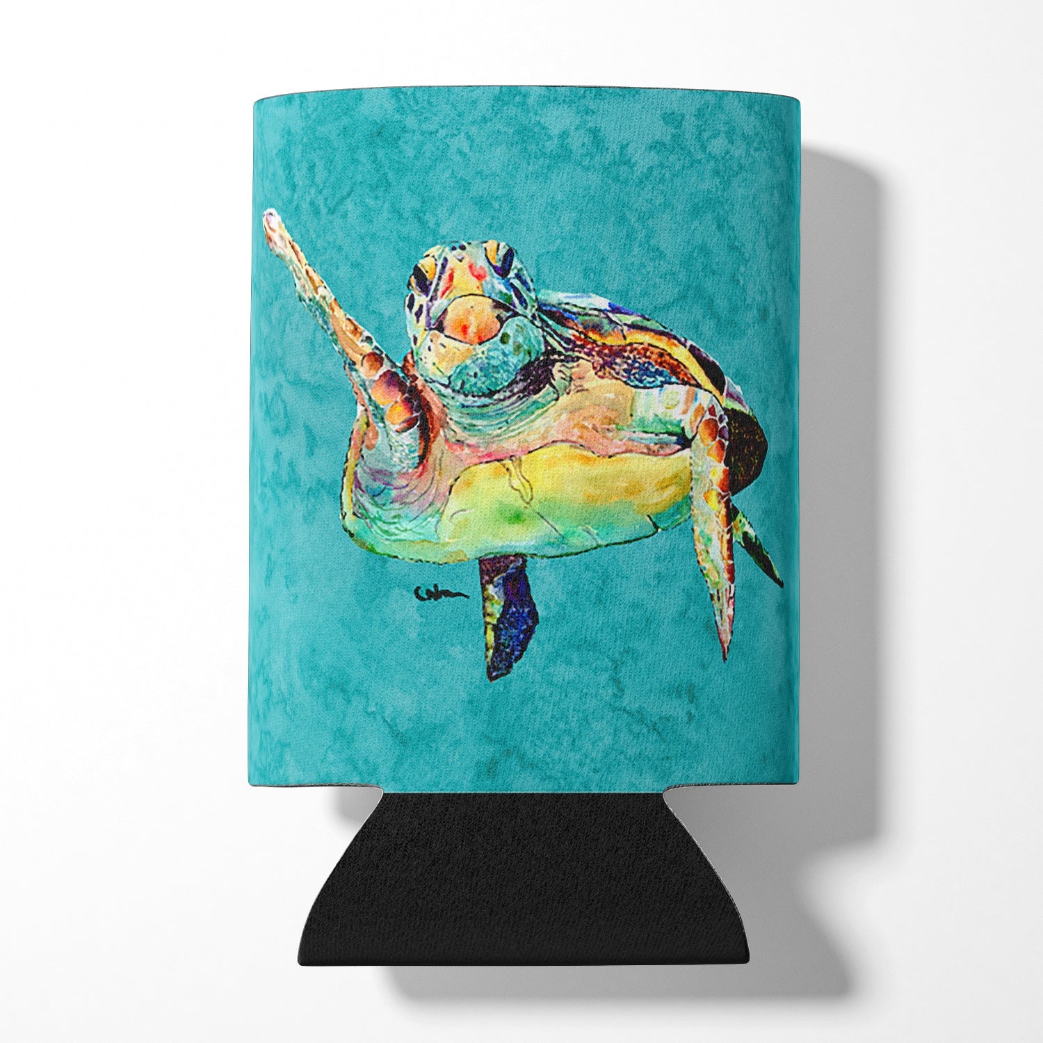 Turtle Can or Bottle Hugger Cooler Sleeve for Standard 12 oz Cans, Insulated Foam Beer & Soda Can Hugger Reusable