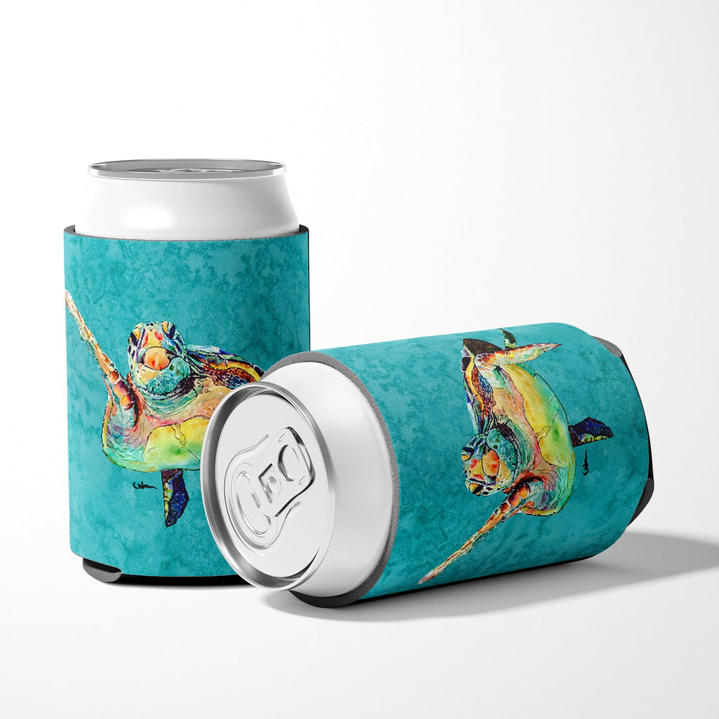 Turtle Can or Bottle Hugger Cooler Sleeve for Standard 12 oz Cans, Insulated Foam Beer & Soda Can Hugger Reusable