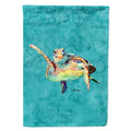 Turtle House Flag 28x40 Porch Sleeve Pole Decorative Outside Yard Banner Artwork Wall Hanging, Polyester