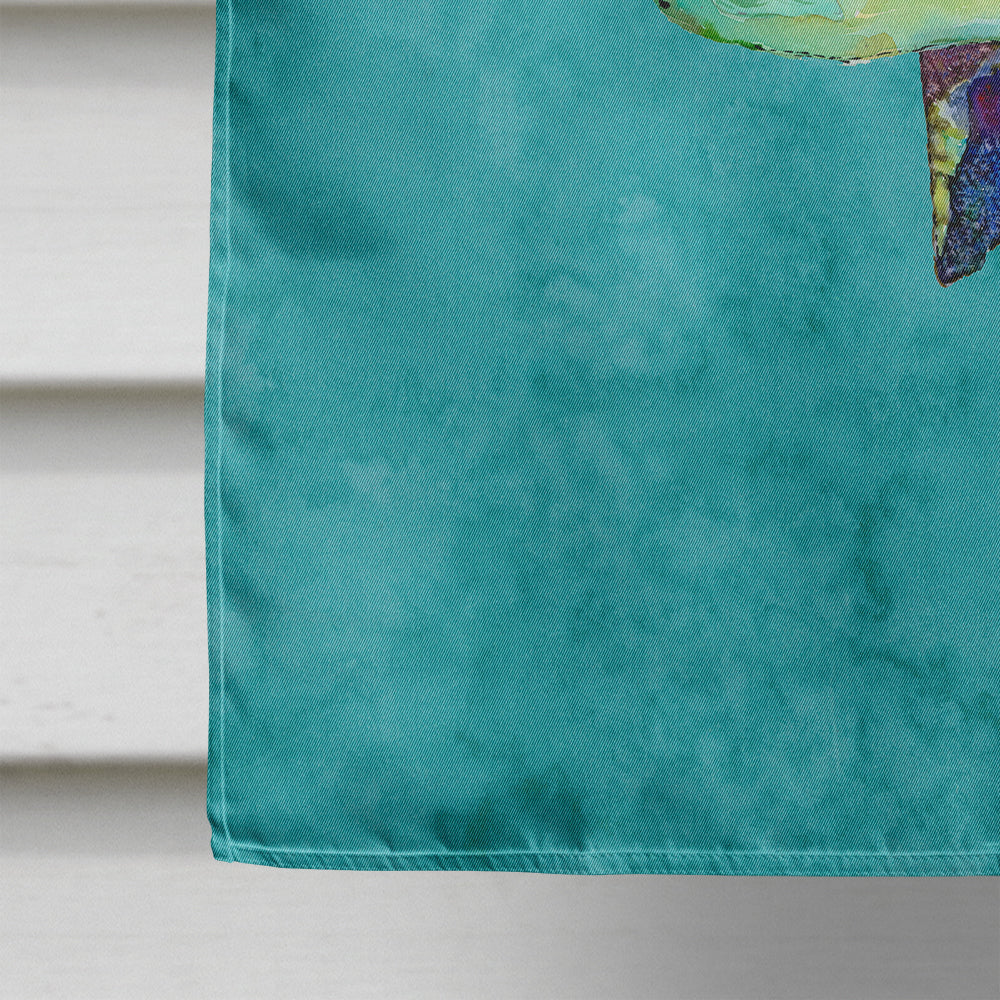 Turtle House Flag 28x40 Porch Sleeve Pole Decorative Outside Yard Banner Artwork Wall Hanging, Polyester