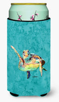 Turtle Tall Boy Hugger Can Cooler Sleeve Machine Washable Drink Collapsible Insulator Beverage Insulated Holder