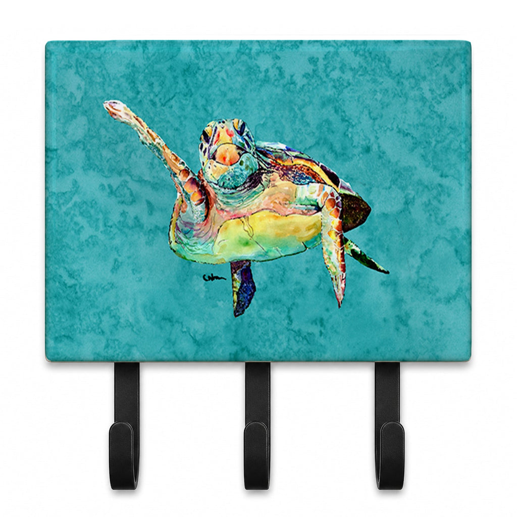 Turtle Leash or Key Holder Wall Hooks, Coat Rack Wall Mount, for Hanging Keys, Towels, Aprons, Leashes