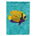 Tropical Fish House Flag 28x40 Porch Sleeve Pole Decorative Outside Yard Banner Artwork Wall Hanging, Polyester