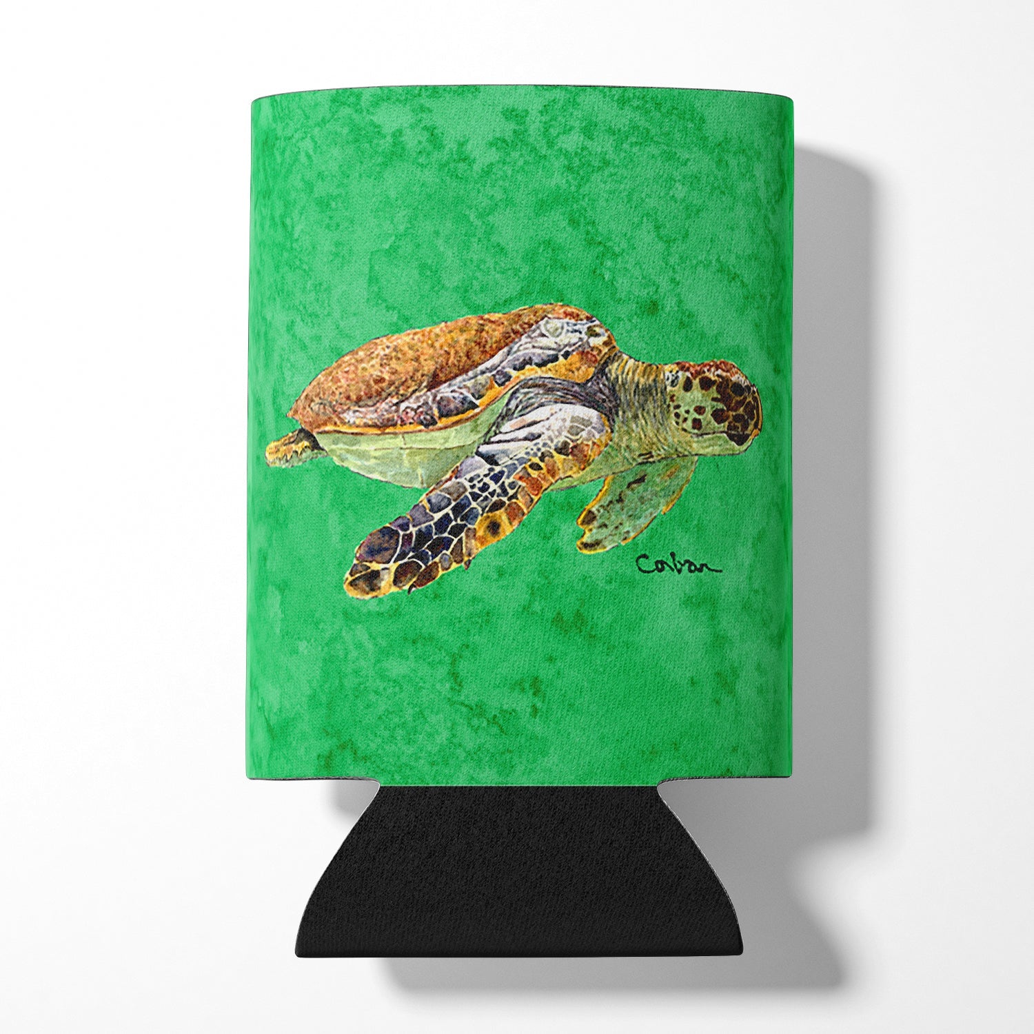 Turtle Can or Bottle Hugger Cooler Sleeve for Standard 12 oz Cans, Insulated Foam Beer & Soda Can Hugger Reusable