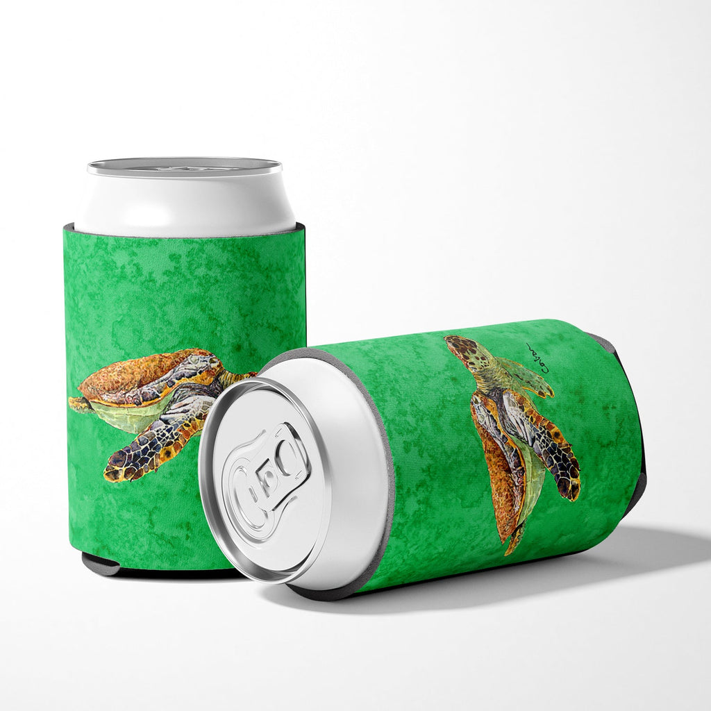 Turtle Can or Bottle Hugger Cooler Sleeve for Standard 12 oz Cans, Insulated Foam Beer & Soda Can Hugger Reusable