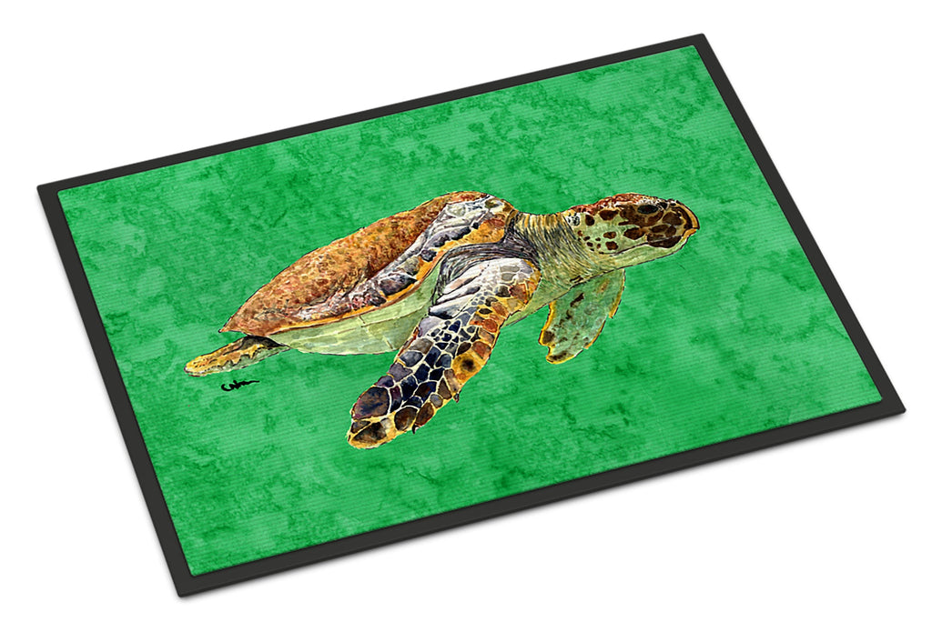 Turtle Doormat Indoor Outdoor 24H X 36W Front Door Mat Rugs for Entryway, Non Slip Washable Low Pile,