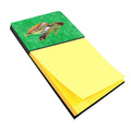 Turtle Watercolor Sticky Note Holder Refillable Dispenser Desk Accessory 3x3 Pad Gift