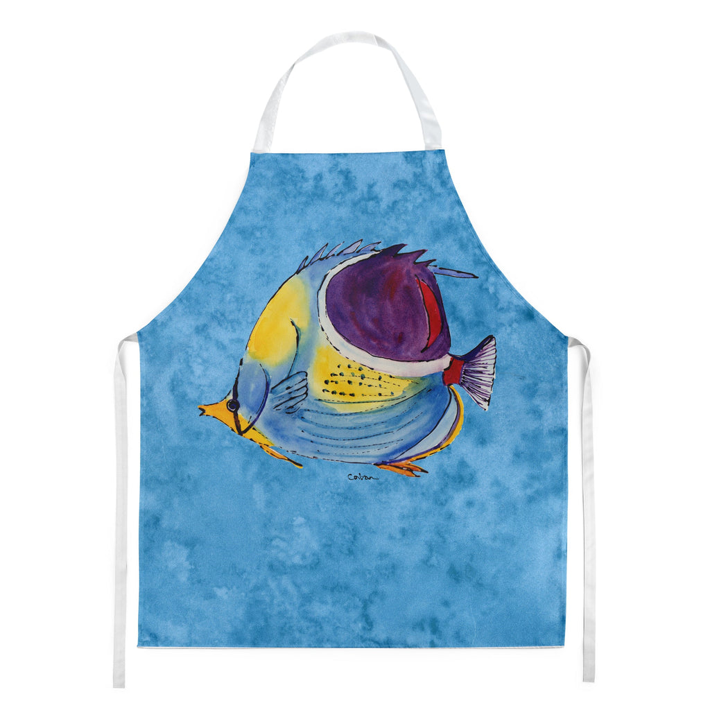 Tropical Fish Apron Cooking Kitchen Server Baking Crafts Gardening for Adult Women Men, Unisex, Large, Multicolor