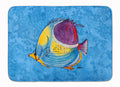 Tropical Fish Memory Foam Kitchen Mat Machine Washable Anti-Fatigue Cushion Comfort Bath or Kitchen Rug