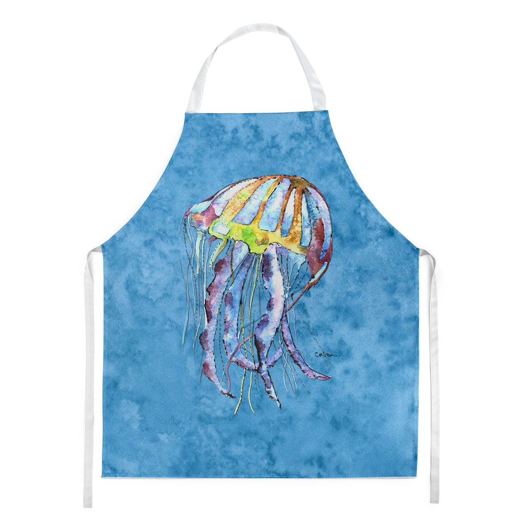 Jellyfish Apron Cooking Kitchen Server Baking Crafts Gardening for Adult Women Men, Unisex, Large, Multicolor