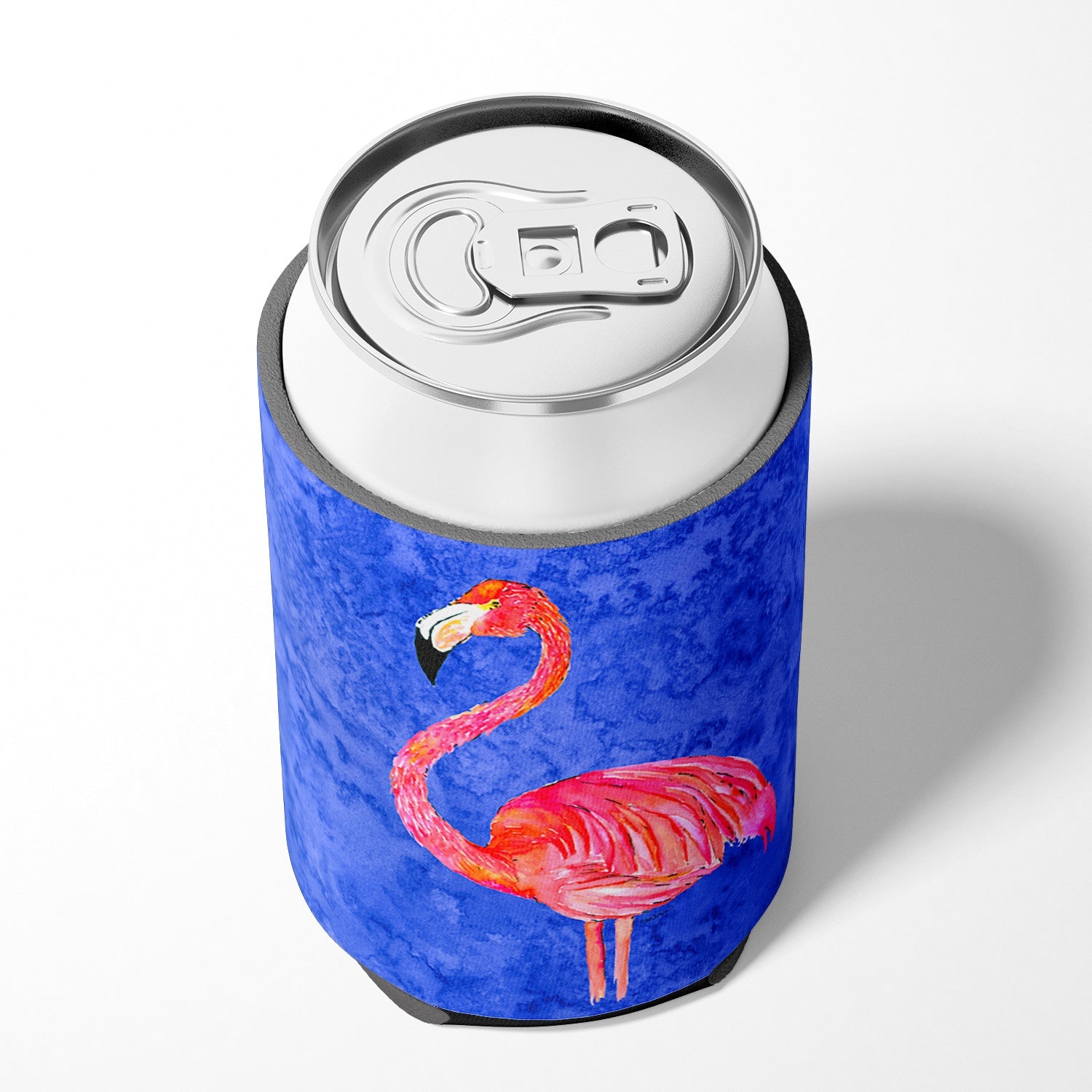 Flamingo Can or Bottle Hugger Cooler Sleeve for Standard 12 oz Cans, Insulated Foam Beer & Soda Can Hugger Reusable