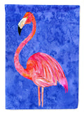 Flamingo House Flag 28x40 Porch Sleeve Pole Decorative Outside Yard Banner Artwork Wall Hanging, Polyester