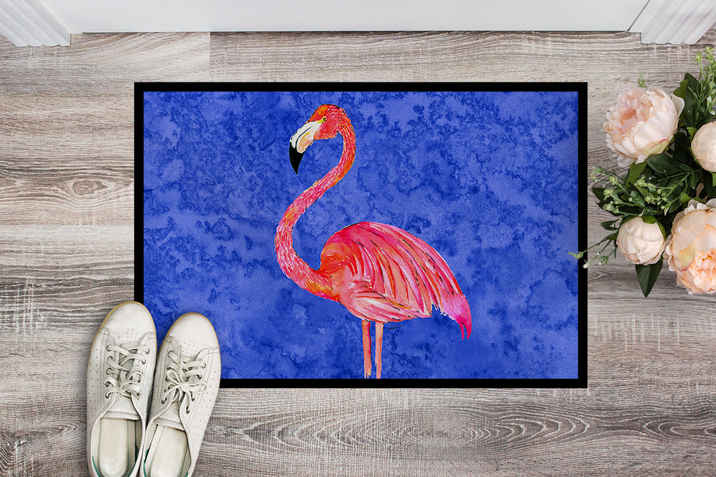 Flamingo Doormat Indoor Outdoor 24H X 36W Front Door Mat Rugs for Entryway, Non Slip Washable Low Pile,