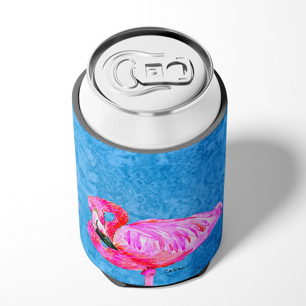 Flamingo Can or Bottle Hugger Cooler Sleeve for Standard 12 oz Cans, Insulated Foam Beer & Soda Can Hugger Reusable